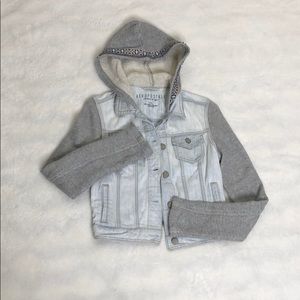 Aeropostale jean/hoodie jacket